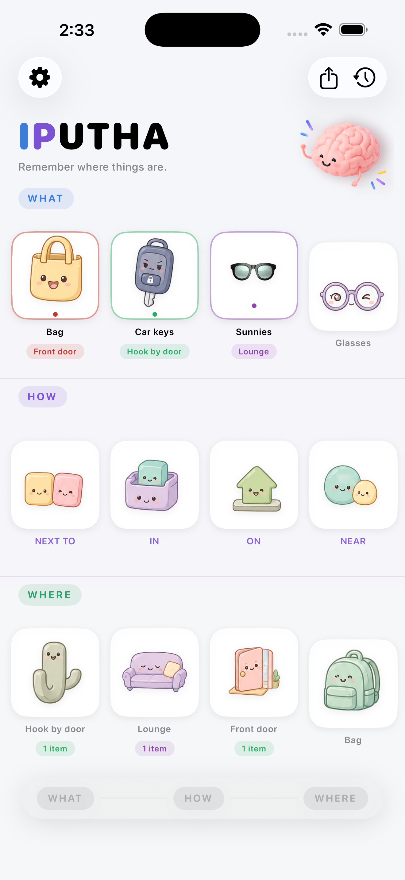 IPUTHA home screen
