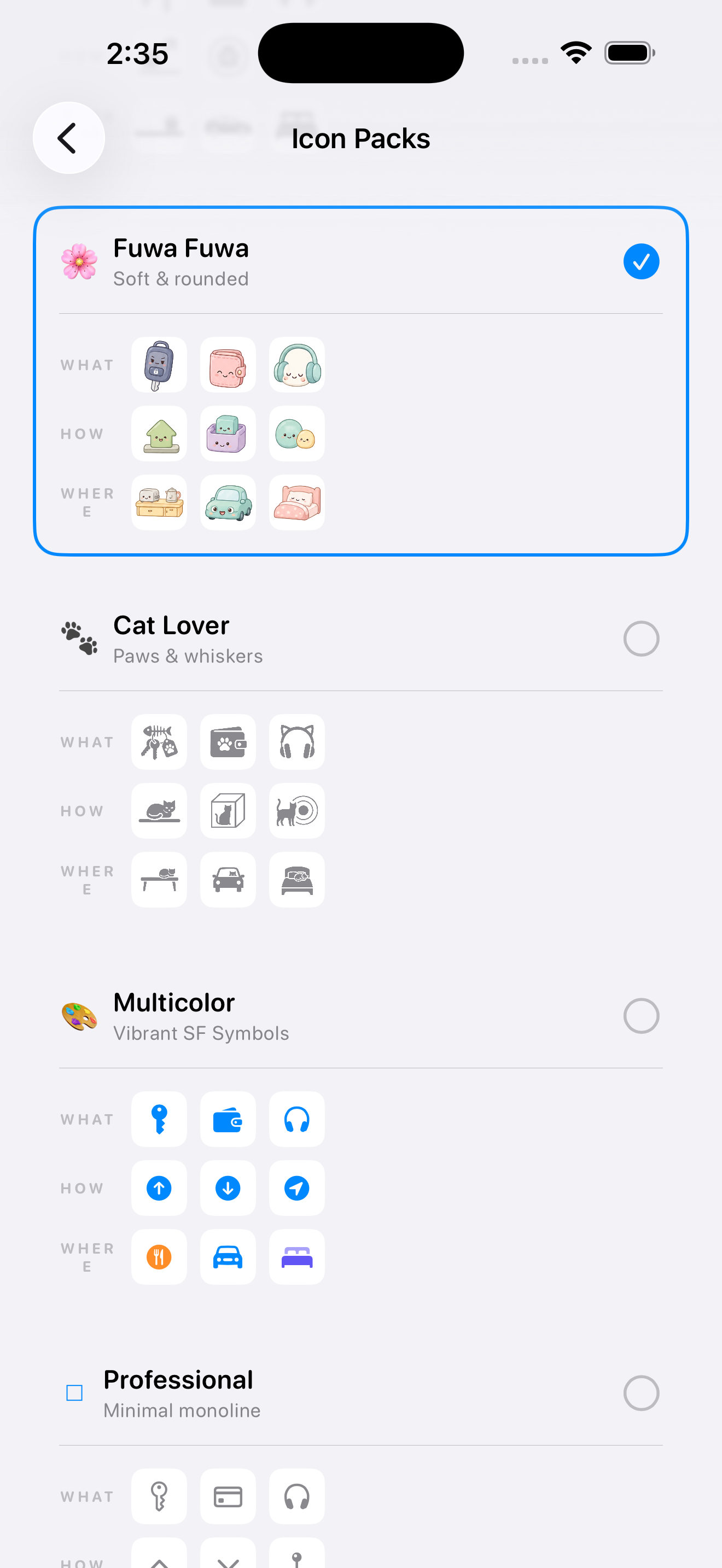 IPUTHA icon packs